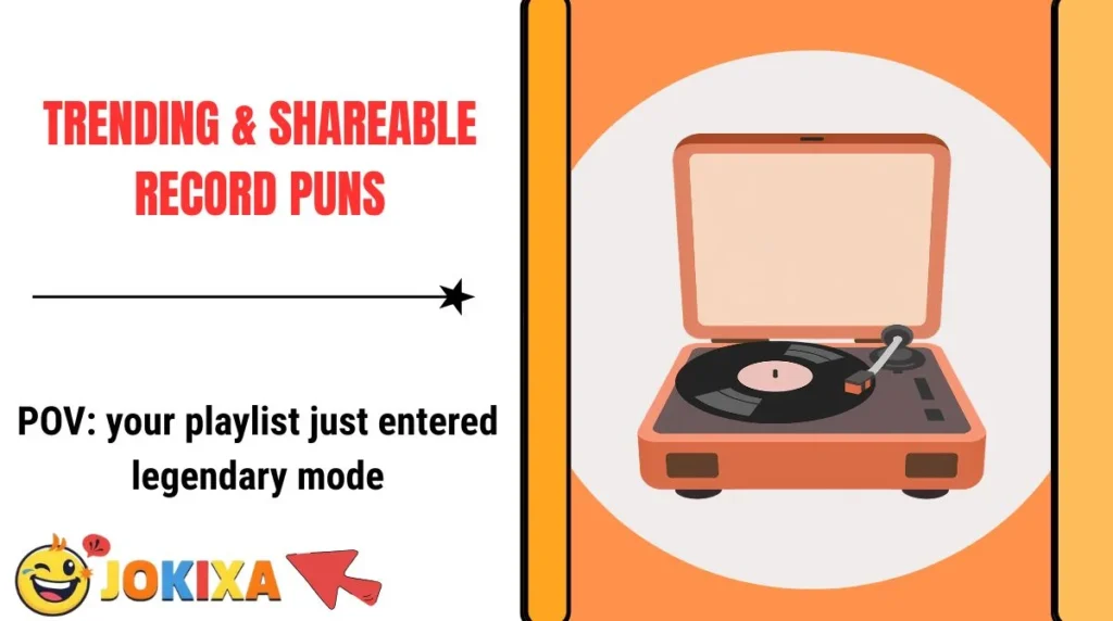 Trending & Shareable Record Puns