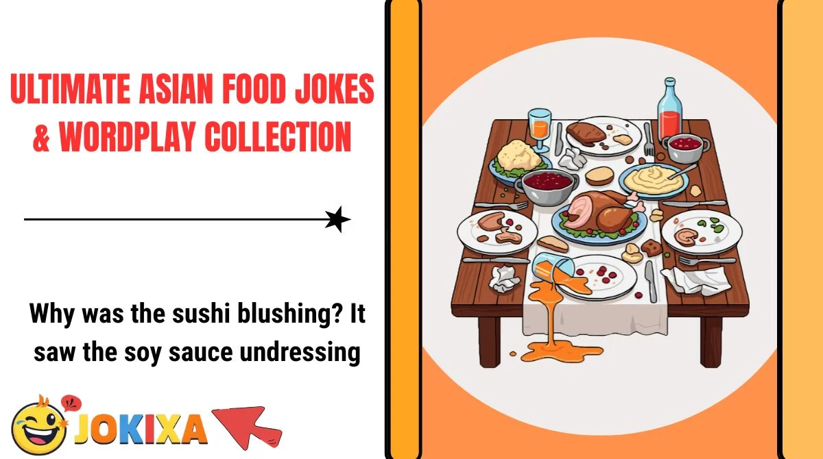 Ultimate Asian Food Jokes & Wordplay Collection